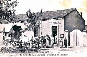 485- Montagnac - Arrivee du courrier